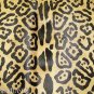LEOPARD PRINT HAIR ON LEATHER COWHIDE RUG 37 sqft 001