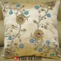 New Hand Embroidered Cushion Pillow Cover Set of 2