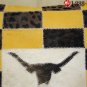 Cowhide / Smooth Leather PatchWork Cushion Pillow Cover