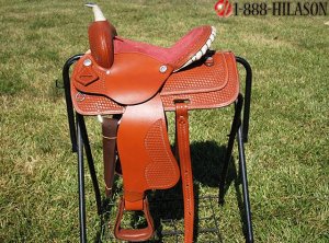 HILASON WESTERN BARREL RACING TRAIL PLEASURE  SADDLE 13
