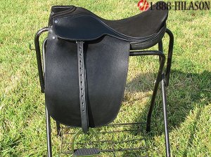 KK119 HILASON ENGLISH CUT BACK TRAIL PLEASURE SADDLE 21
