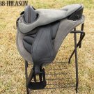 Hilason Treeless Endurance Trail Pleasure Saddle 18