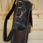 Rustic Vintage Leather Satchel Hand Bag Messenger