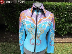 2541 Hilason Horsemanship Showmanship Jacket Shirt - XL
