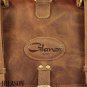 Rustic Vintage Leather Briefcase Backpack Laptop Bag M