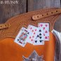 708 Bull Riding Pro Rodeo Western Bronc Leather Chaps