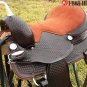 Hilason Treeless Western Trail Barrel Saddle 16 TO505
