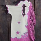 756 Bull Riding Soft Smooth Leather Rodeo Western Chaps