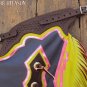 750 Bull Riding Soft Smooth Leather Rodeo Western Chaps