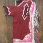 722 Bull Riding Soft Smooth Leather Rodeo Western Chaps