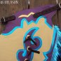 711 Bull Riding Soft Smooth Leather Rodeo Western Chaps