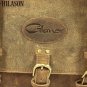 Rustic Vintage Leather Briefcase Backpack Laptop Bag- M