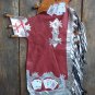 Bull Riding Soft Smooth Leather Rodeo Western Chaps 763