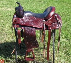 Hilason Flex-Tree Trail Pleasure Western Saddle 17 T269