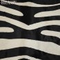 ZEBRA PRINT HAIR ON LEATHER BRAZILIAN COWHIDE RUG 500