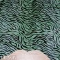 BABY ZEBRA PRINT HAIR ON LEATHER BRAZILIAN COWHIDE RUG