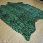 BABY ZEBRA PRINT HAIR ON LEATHER BRAZILIAN COWHIDE RUG