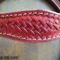WESTERN LEATHER TACK HORSE BRIDLE HEADSTALL & REINS 001