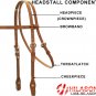 WESTERN LEATHER TACK HORSE BRIDLE HEADSTALL & REINS 001