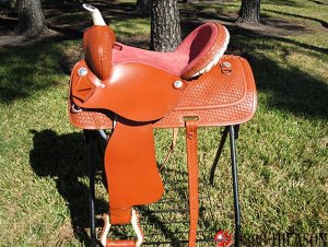 HILASON WESTERN BARREL RACING TRAIL PLEASURE SADDLE 15