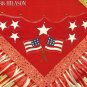 225 Handpaint Western Show Barrel Racing Saddle Blanket Pad