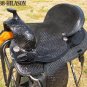 TO510BK Hilason Treeless Western Barrel Trail Saddle 16