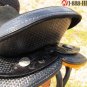 TO510BK Hilason Treeless Western Barrel Trail Saddle 16