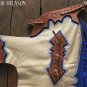 794 Bull Riding Smooth Leather Rodeo Western Chaps