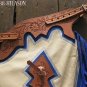 794 Bull Riding Smooth Leather Rodeo Western Chaps
