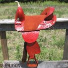 TW291 Hilason Treeless Western Barrel Trail Saddle 16