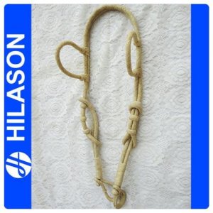 Hilason Western Horse Two Ear Bitless Rawhide Bridle Headstall