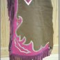 631 Bull Riding Soft Smooth Leather Rodeo Western Chaps