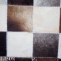 PL441 Hilason Cowhide Leather Hair-On PatchWork Cushion Pillow Cover