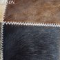 PL441 Hilason Cowhide Leather Hair-On PatchWork Cushion Pillow Cover