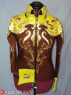 2568 Hilason Horsemanship Showmanship Jacket Shirt - M