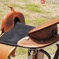 116ST Hilason Treeless Western Trail Barrel Saddle 17