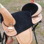 AW108 Hilason Treeless Western Trail Barrel Saddle 16