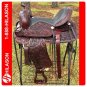 TO508M Hilason Treeless Western Barrel Trail Saddle 16