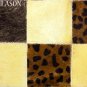 Cowhide Leather Hair-On PatchWork Cushion Pillow Cover PL218