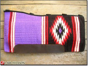 132 WESTERN GEL SADDLE PAD BLANKET WITH ANTI SLIP BASE