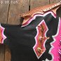 795 Bull Riding Smooth Leather Rodeo Western Chaps