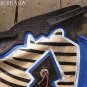 793 BULL RIDING ZEBRA HAIR ON LEATHER RODEO CHAPS