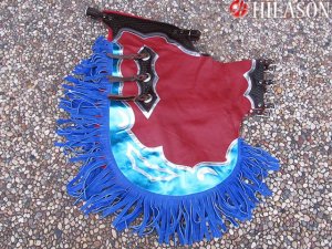 799 BULL-RIDING SOFT SMOOTH LEATHER RODEO WESTERN CHINKS