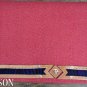 DP294 HILASON WESTERN NEW ZEALND WOOL SADDLE PAD BLANKET ZEBRA HAIR ON LEATHER