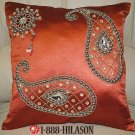 New Decorative Embroidered Cushion Pillow Cover Setof 2