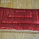 TA282 SHOW WESTERN GLITTERY FABRIC WITH SYNTHETIC FLEECE BASE SADDLE PAD