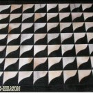 HR316 CROCODILE PATCHWORK RUG COWHIDE COW HIDE CARPET
