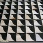 HR316 CROCODILE PATCHWORK RUG COWHIDE COW HIDE CARPET