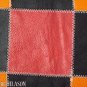 PL331 Smooth Leather PatchWork Cushion Pillow Cover