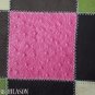 PL337 Smooth Leather PatchWork Cushion Pillow Cover